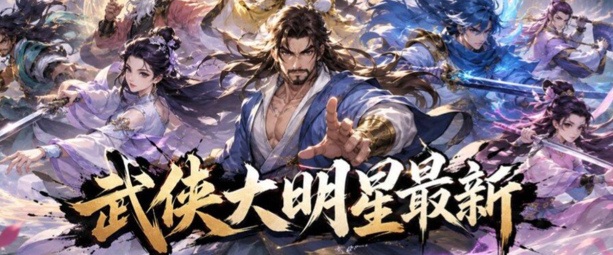 武侠大明星福利宣传图
